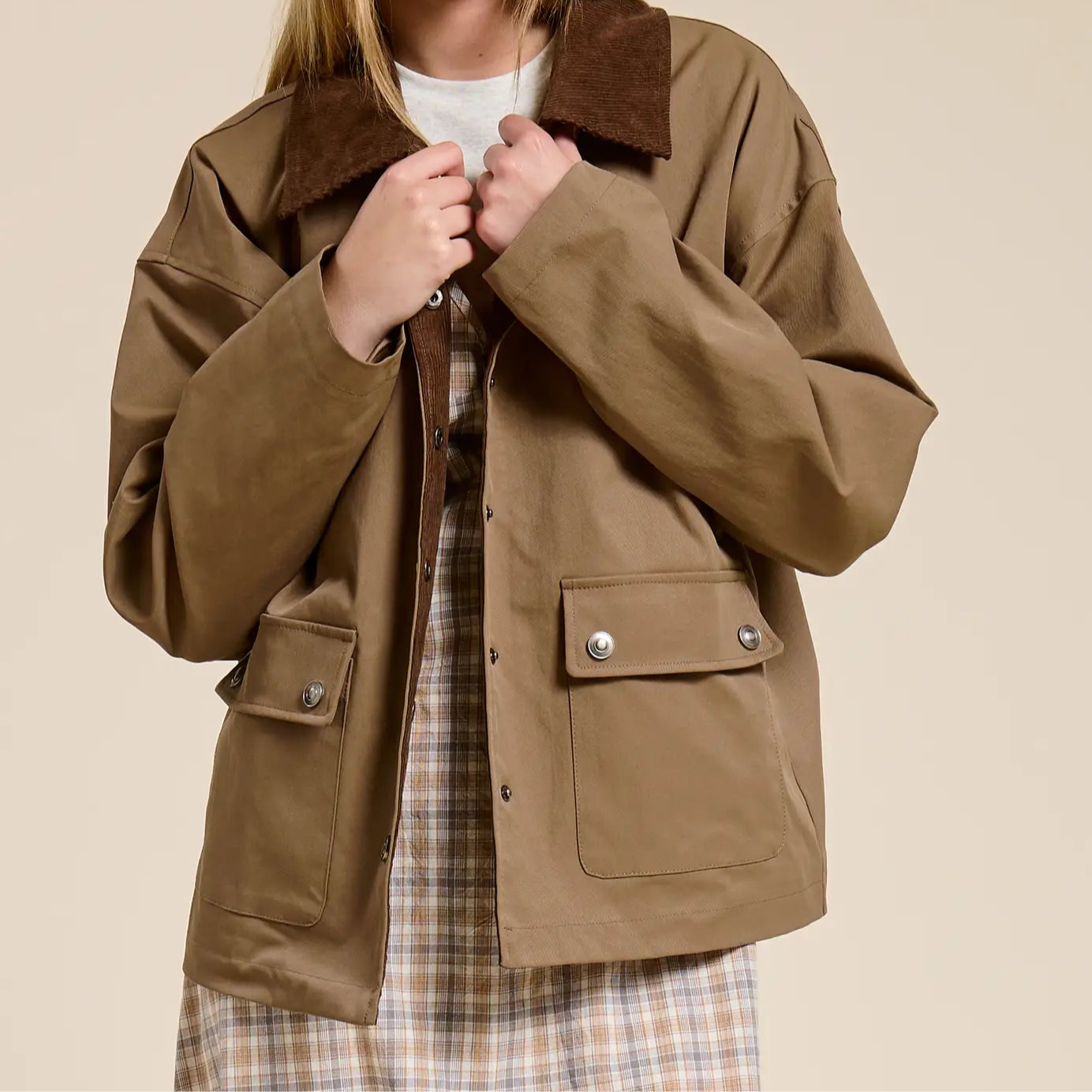Snap Pocket Utility Jacket