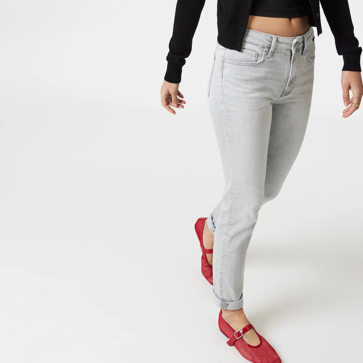 Mavi Kathleen Slim Boyfriend Jeans