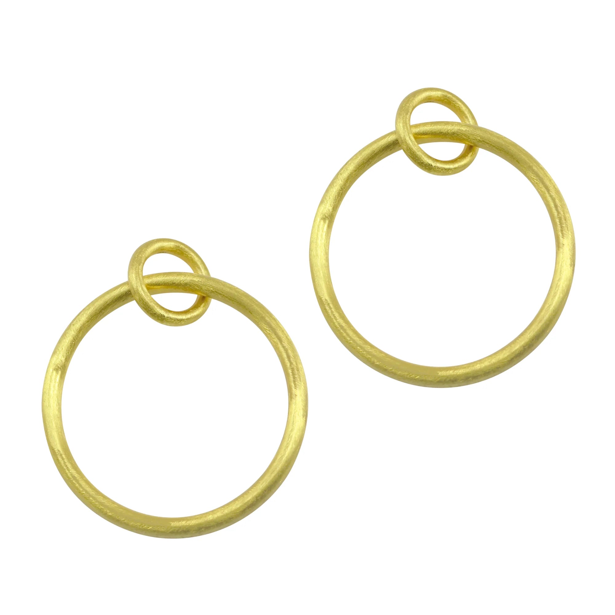 Betty Carré Larissa Round Link Hoop Earrings