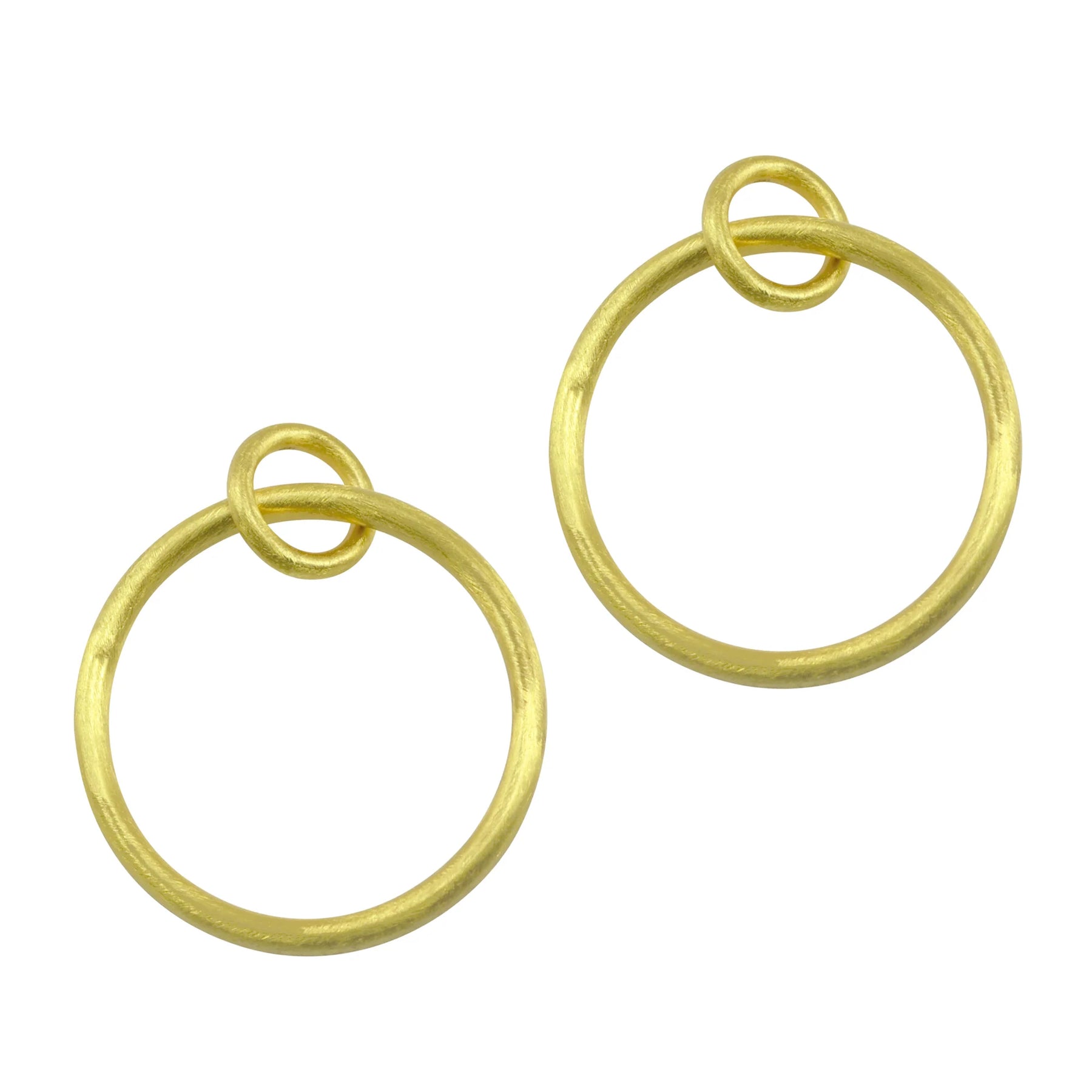 Betty Carré Larissa Round Link Hoop Earrings