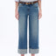 Low Rise Straight Leg Crop Jeans