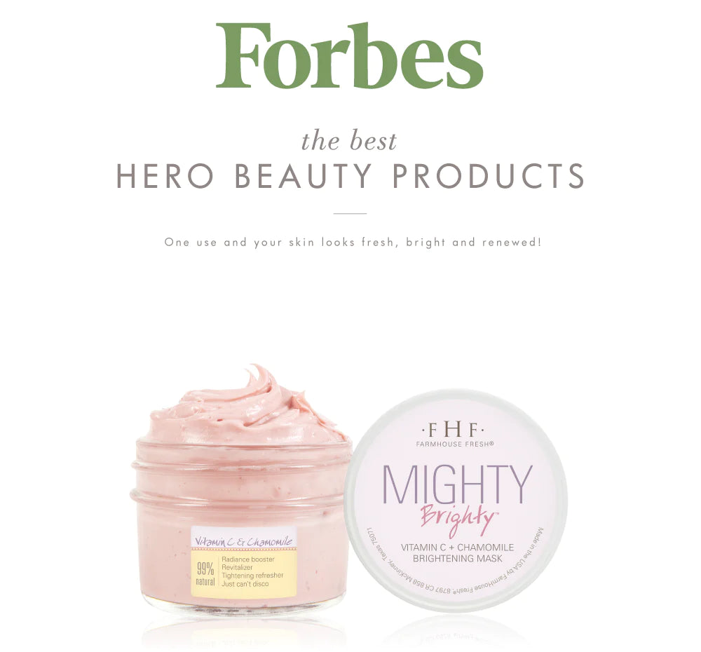 FHF Mighty Brighty Vitamin C + Chamomile Brightening Face Mask