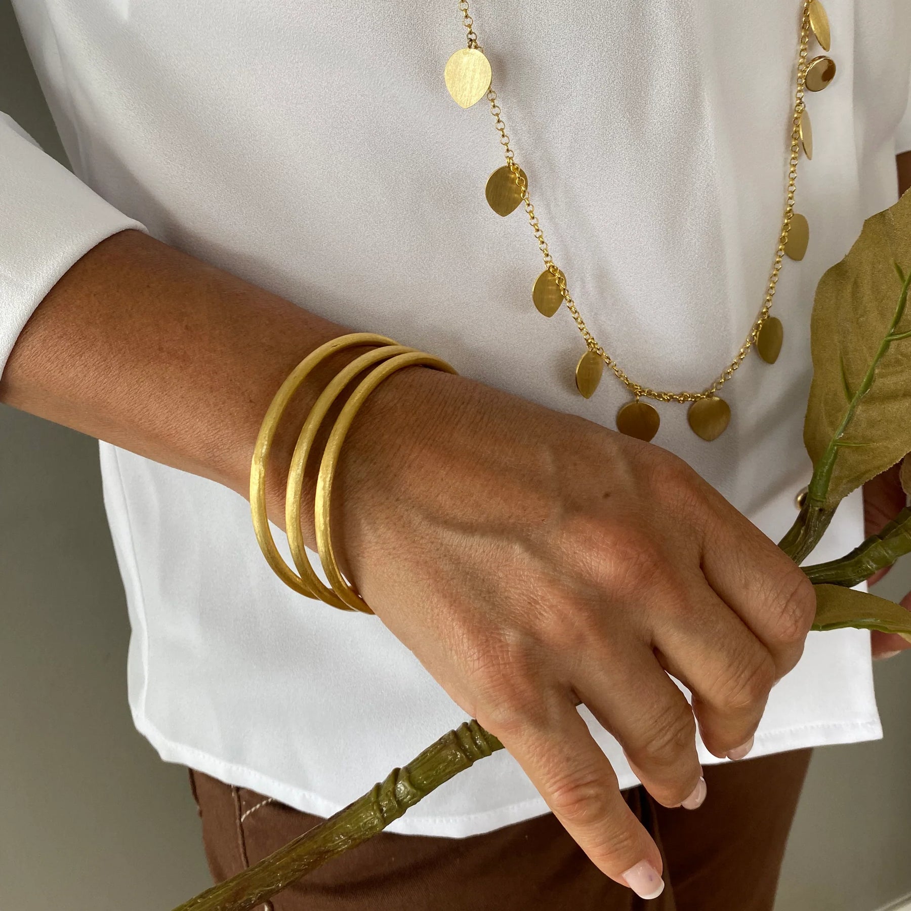 Betty Carré Mona Thin Bangles Set of 3