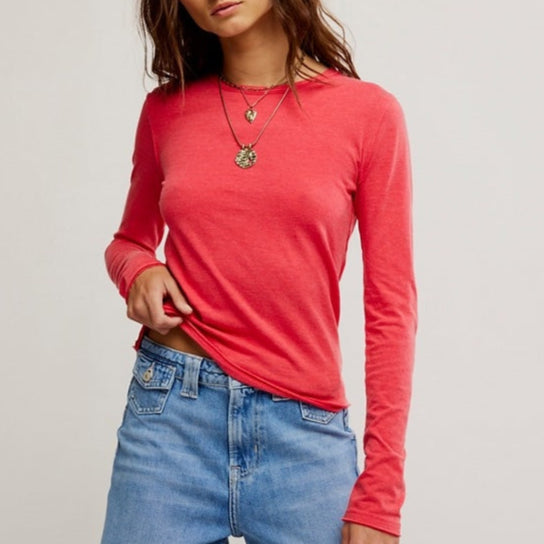 Free People Nova Long Sleeve Tee