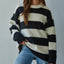 Texture Stripe Pullover