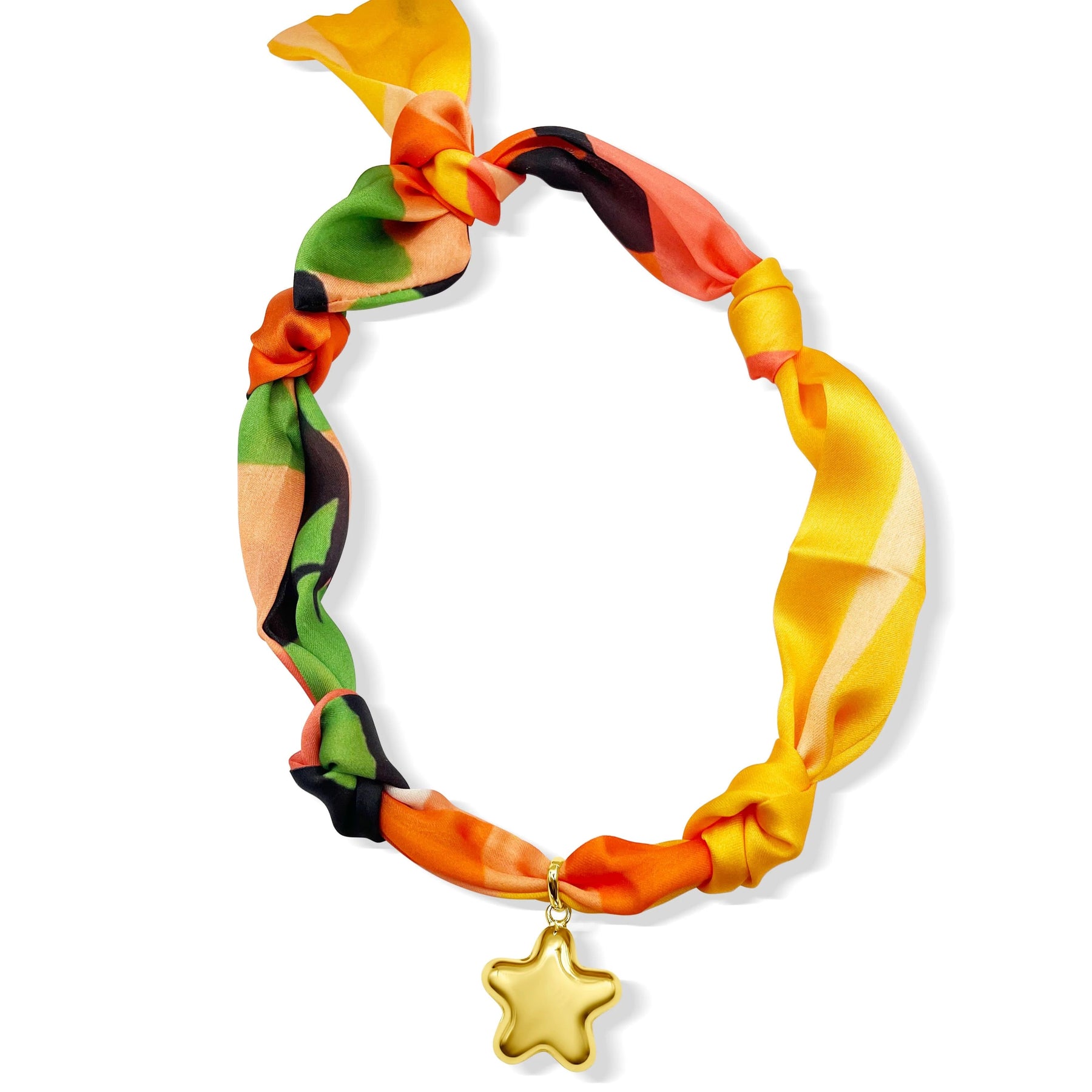 Oversized Star Scarf Necklace