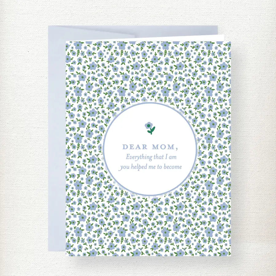 Pattern Posy Mother's Day Greeting Card
