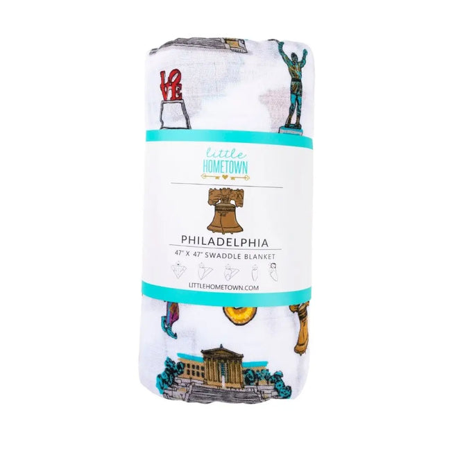 Philadelphia Baby Swaddle Blanket Secondary image