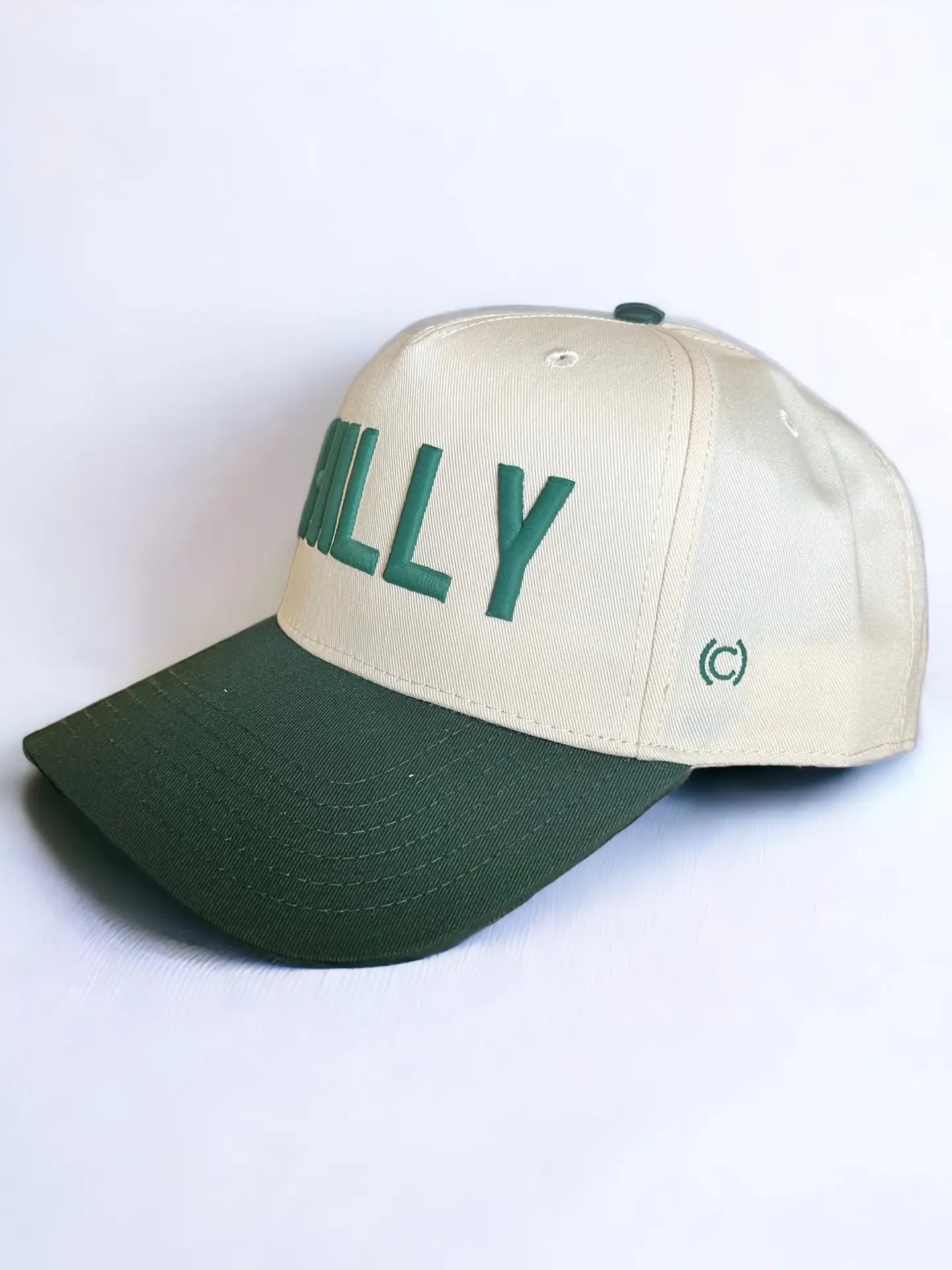 Philly Vintage Two-Tone Cream & Green Snapback