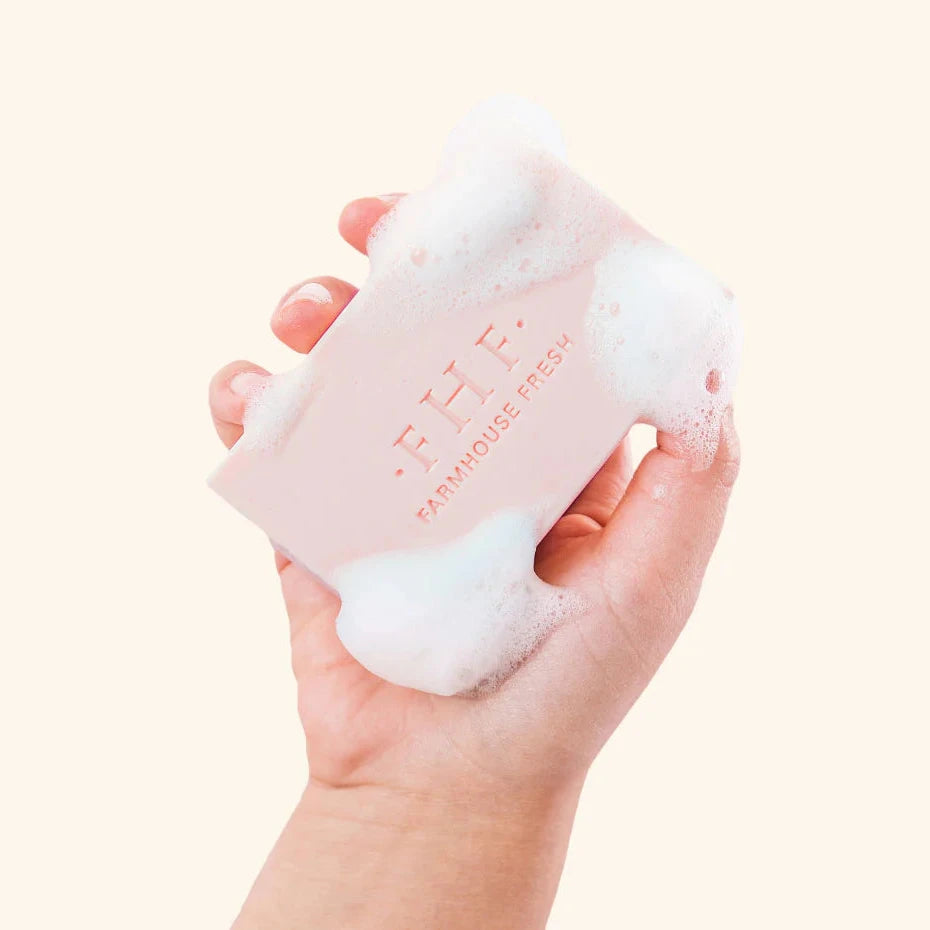 Farmhouse Fresh Pink Moon Shea Butter Bar Soap