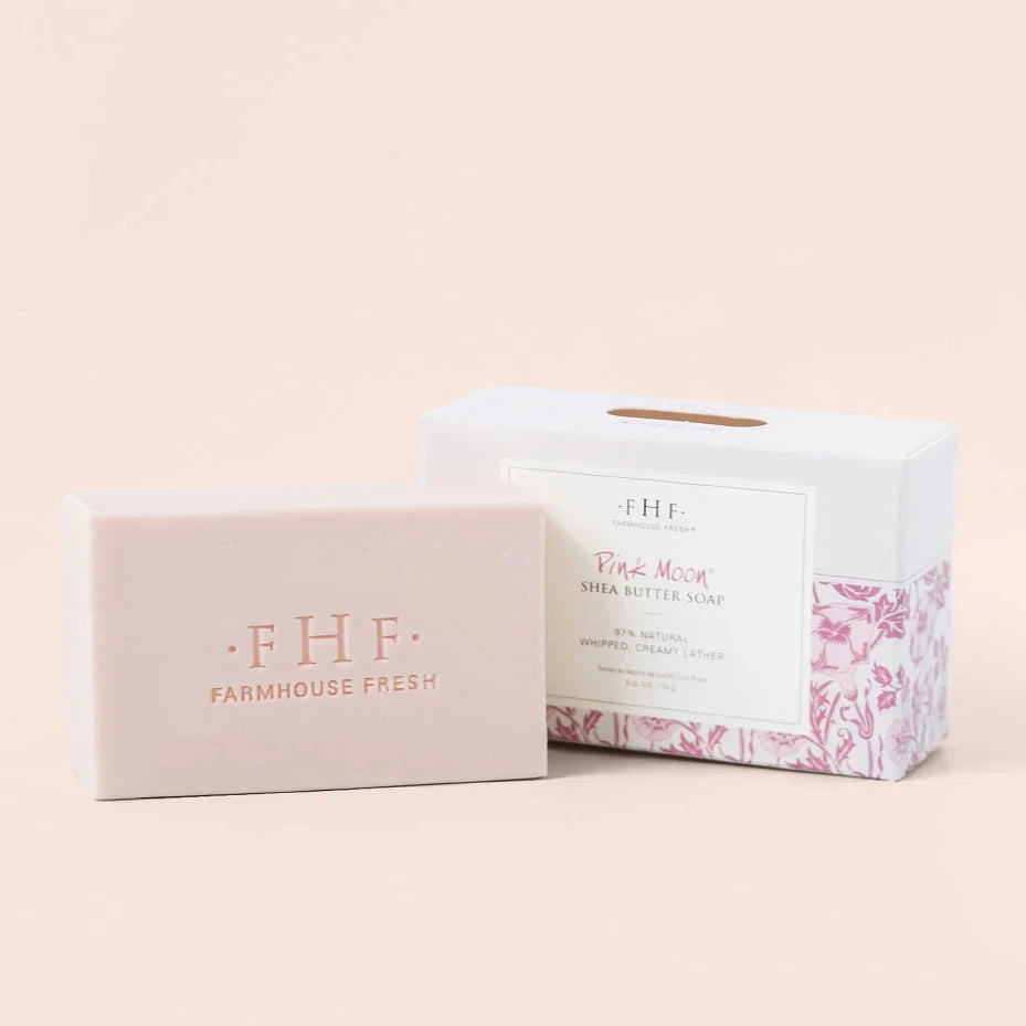 Farmhouse Fresh Pink Moon Shea Butter Bar Soap