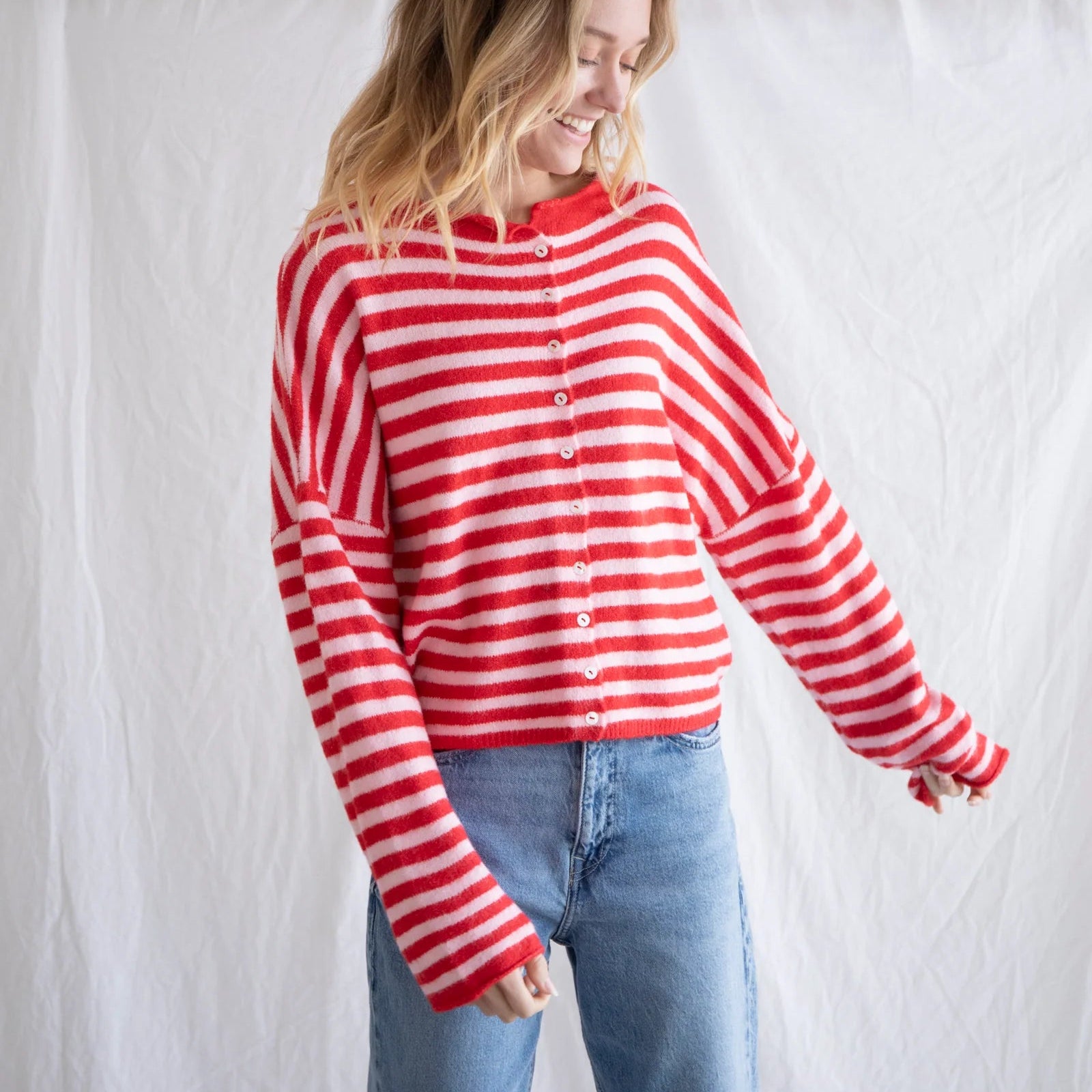 Piper Striped Cardigan