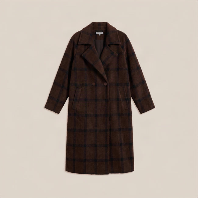 Z Supply Crosby Plaid Cocoon Coat Secondary image