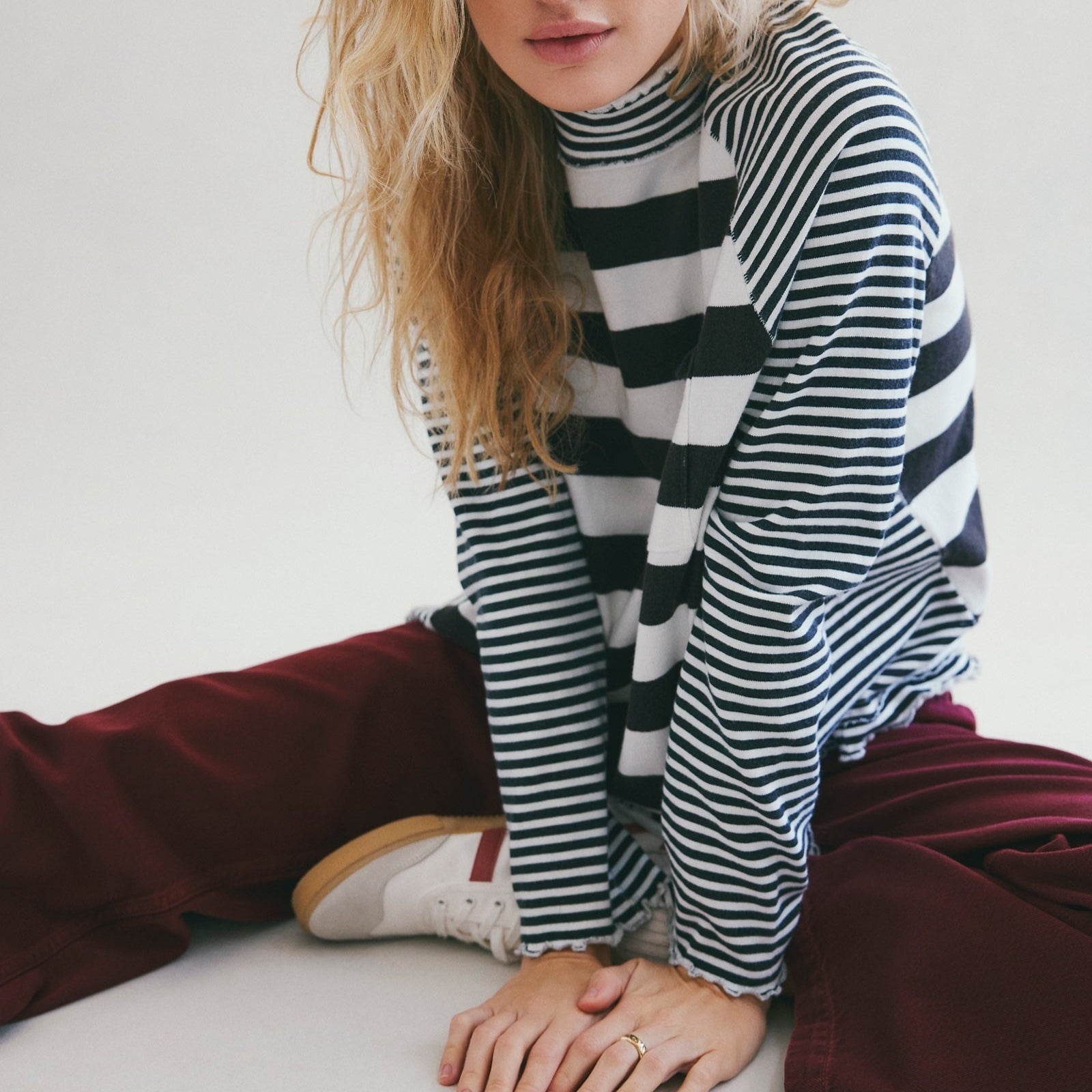 Free People Punk Playful Top