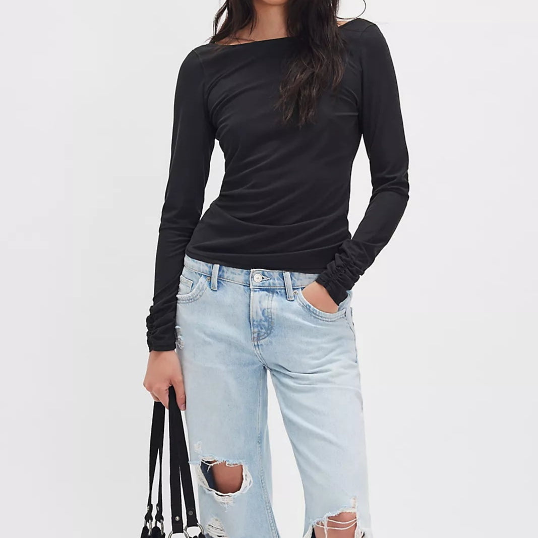 Free People Riley Long Sleeve Tee