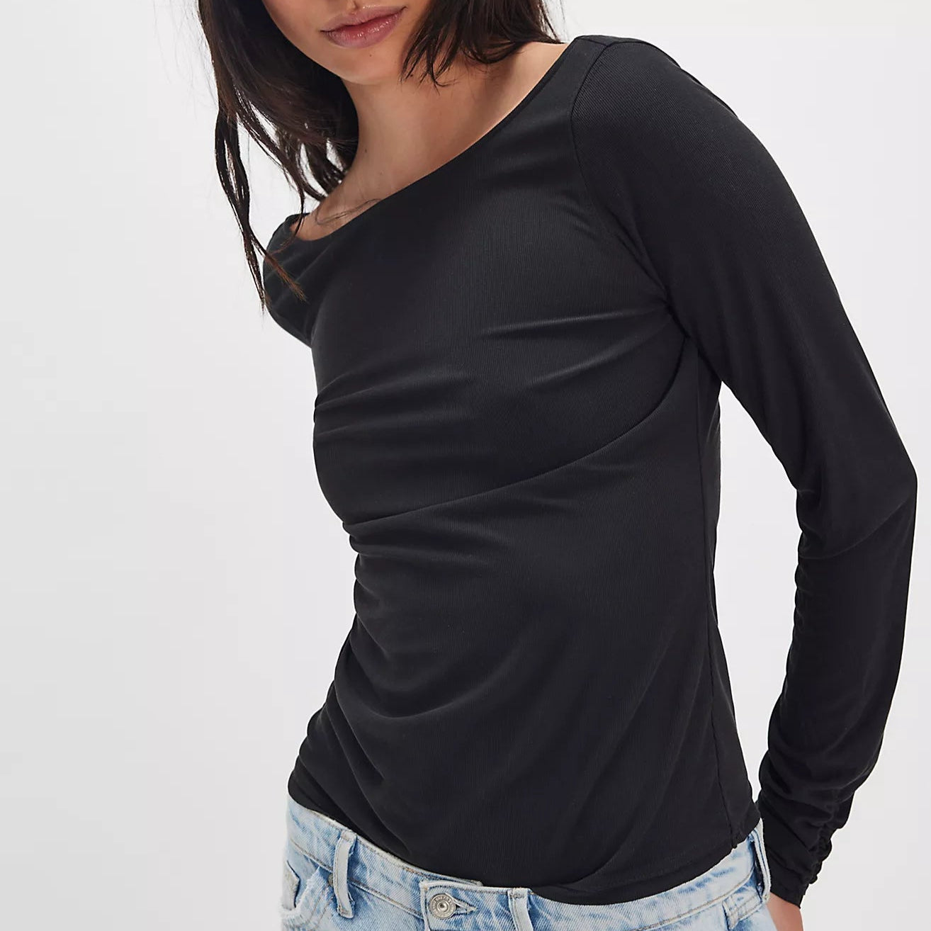 Free People Riley Long Sleeve Tee