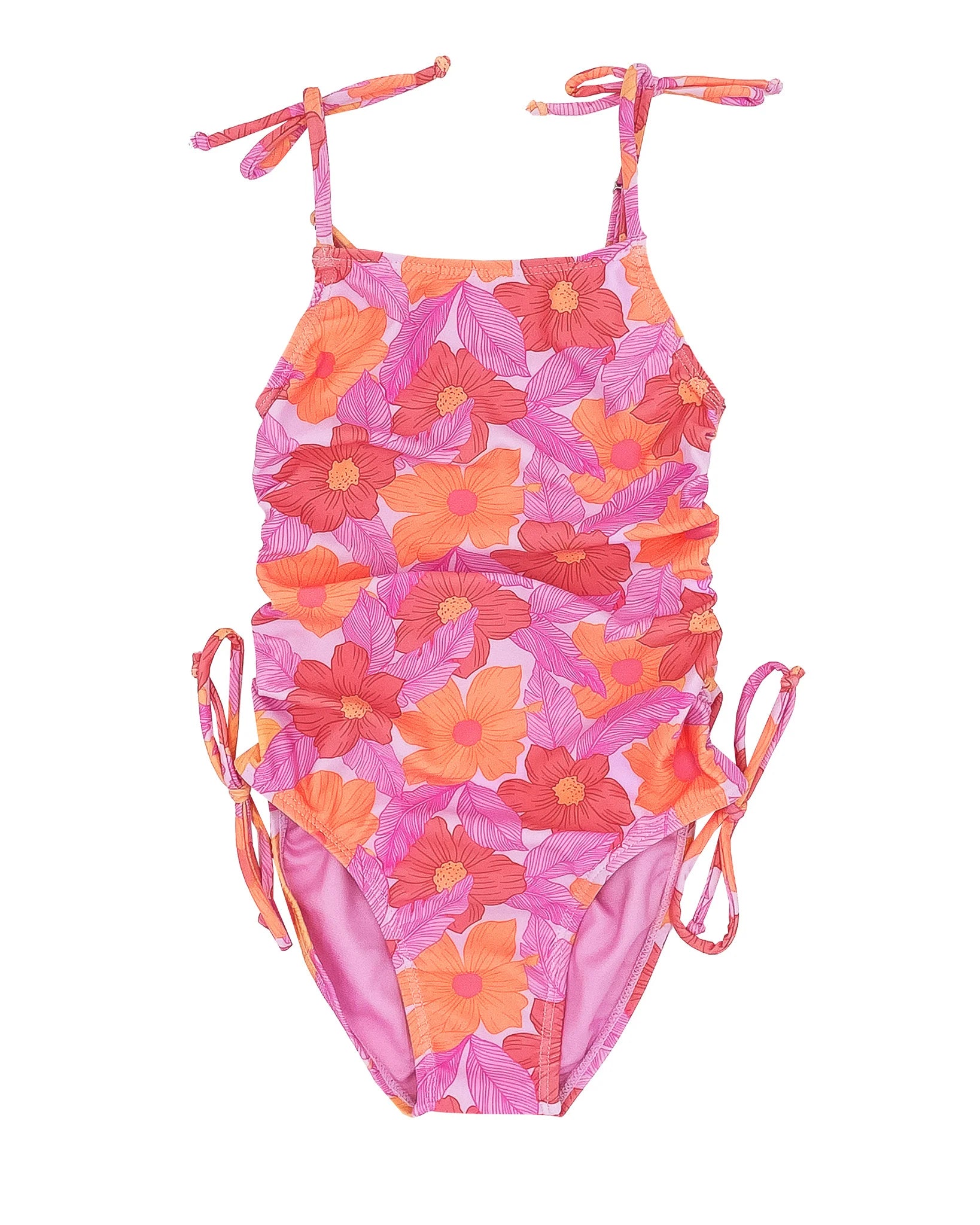 Feather 4 Arrow Girl's Seaside One-Piece Swimsuit