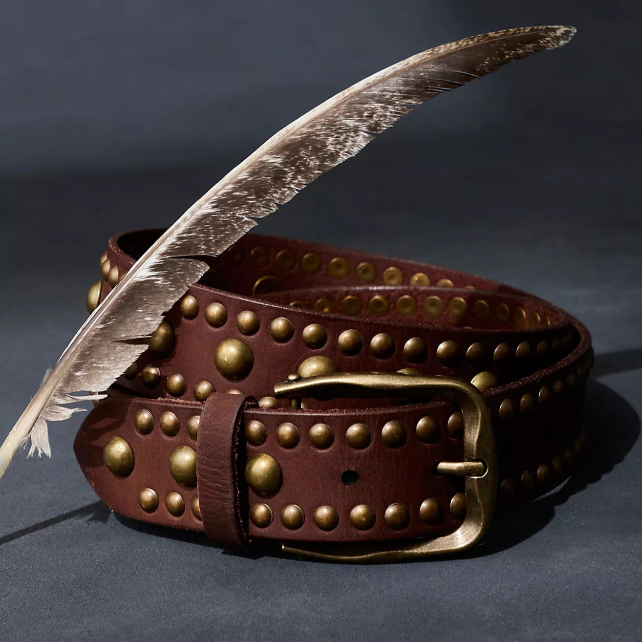 Free People Sola Stud Belt