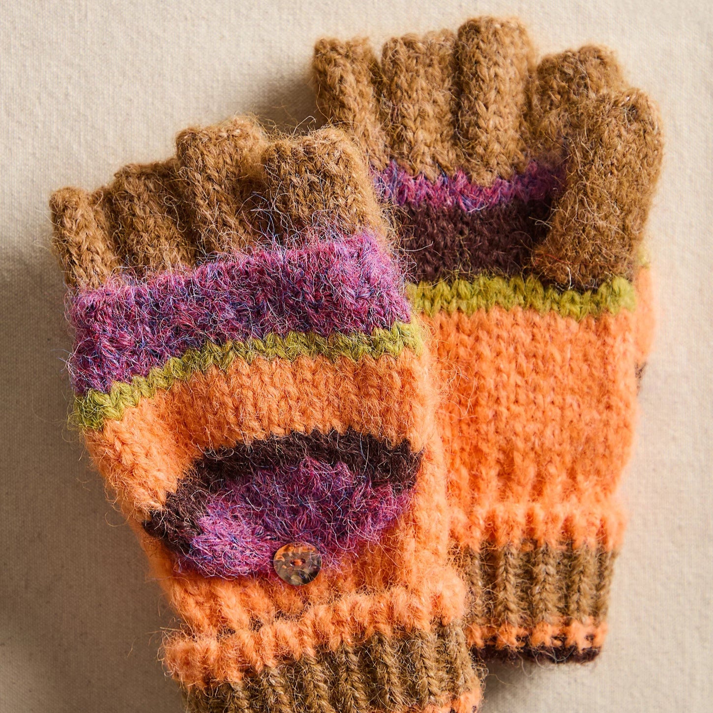 Free People Super Stripe Gloves