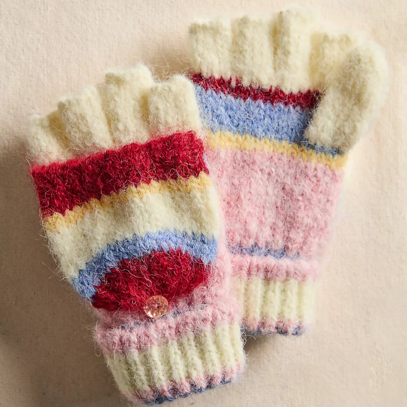 Free People Super Stripe Gloves