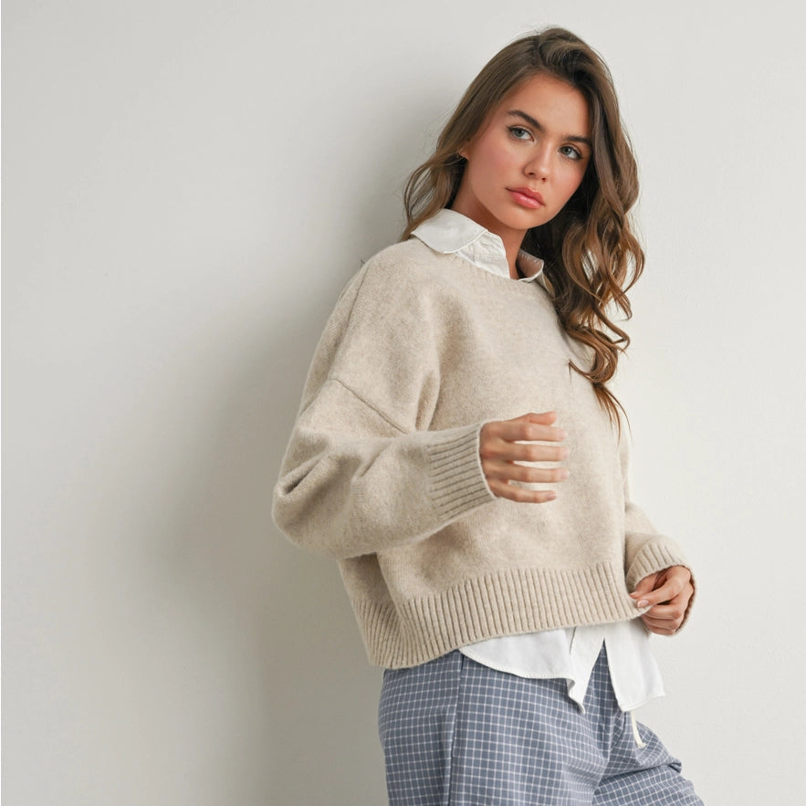 Tie-Back Sweater