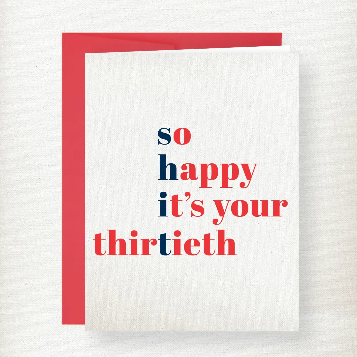 Shit 30 Birthday Greeting Card