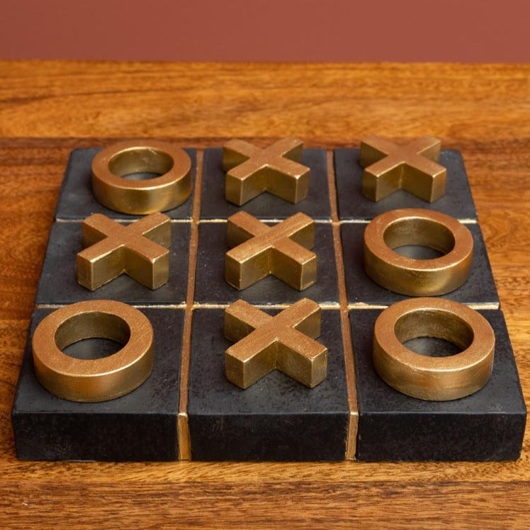 Tic Tac Toe with Concrete Base