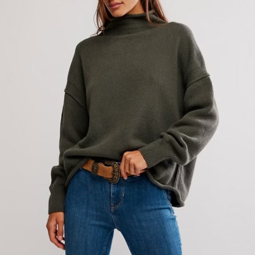 Free People Torres Roll Neck Sweater