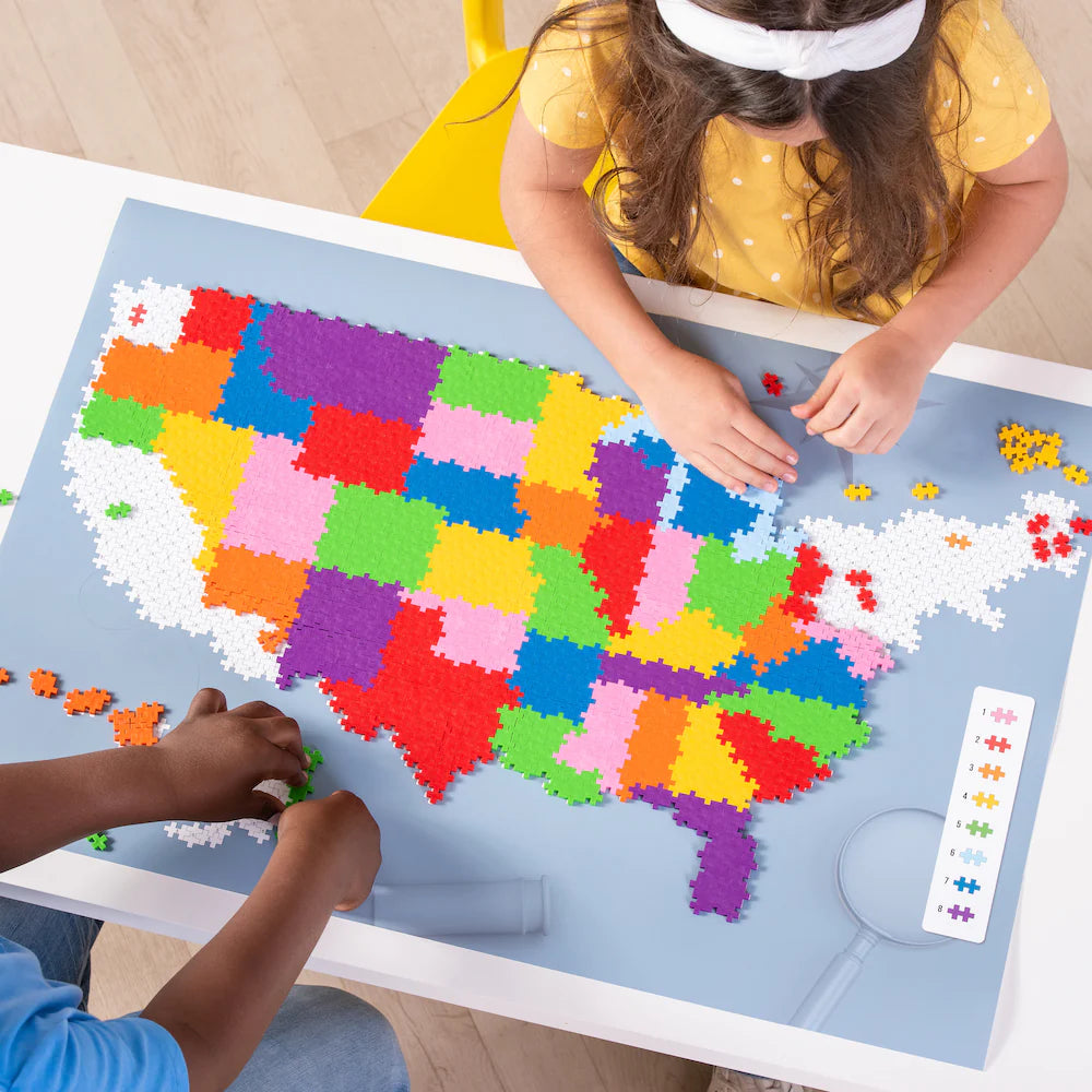 Map Of The United States Puzzle By Number