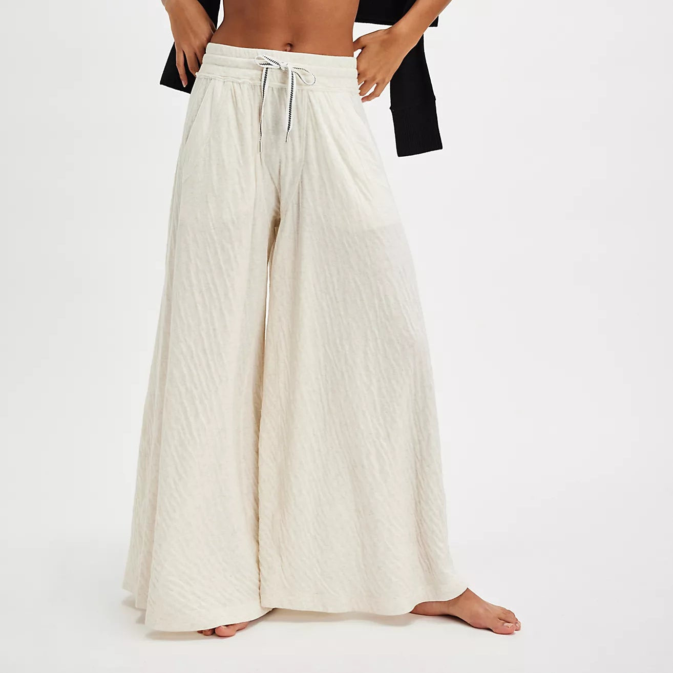 Free People Wait a Minute Wide Leg Pants