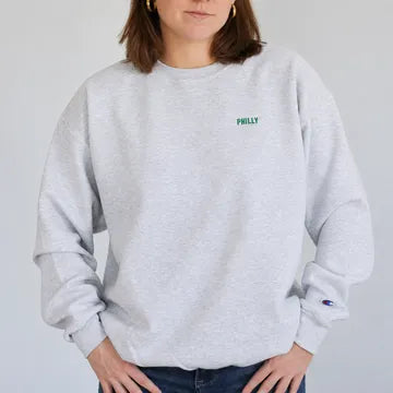 Philly Minimal Embroidered Crew Secondary image