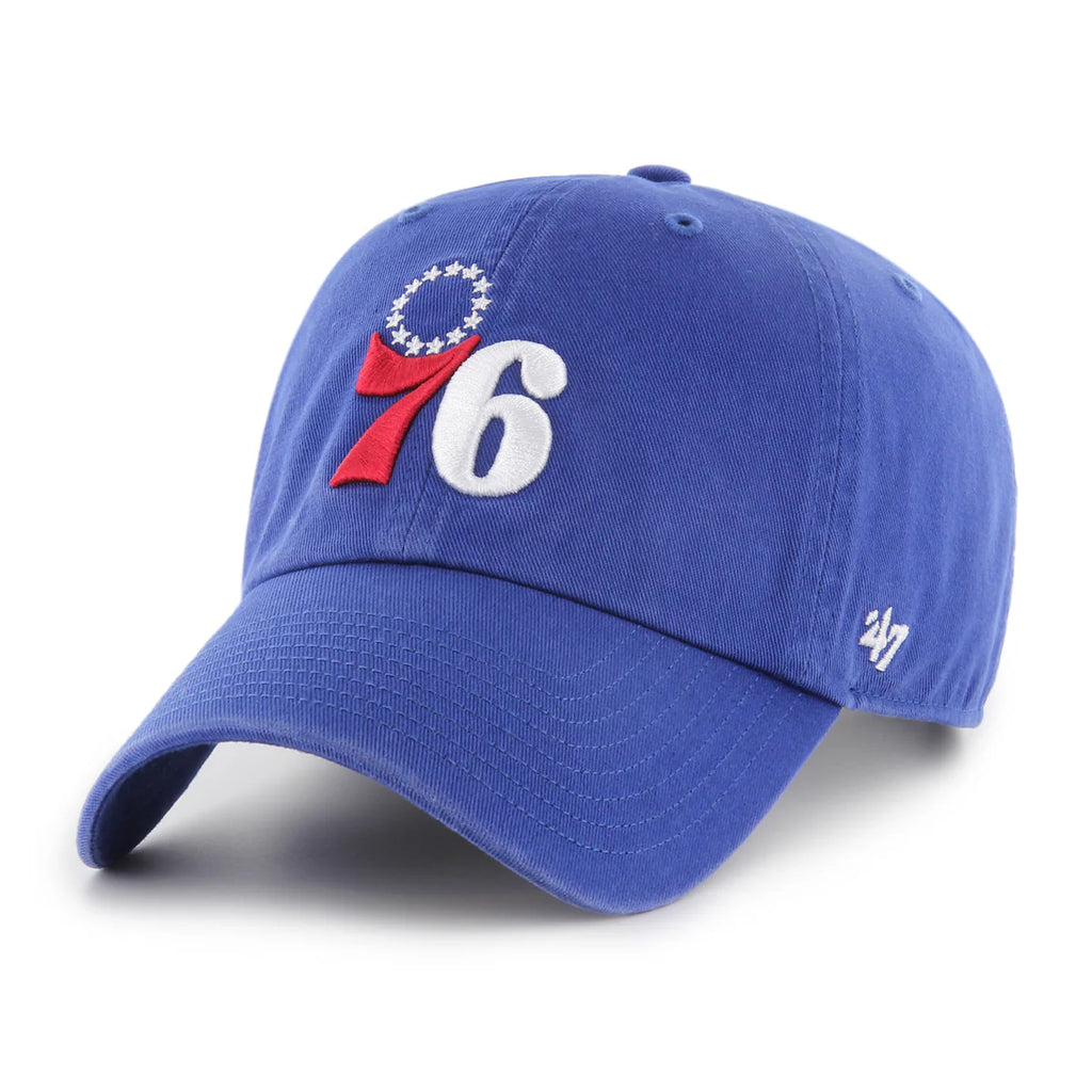 '47 Brand Philadelphia 76ers Royal Clean Up