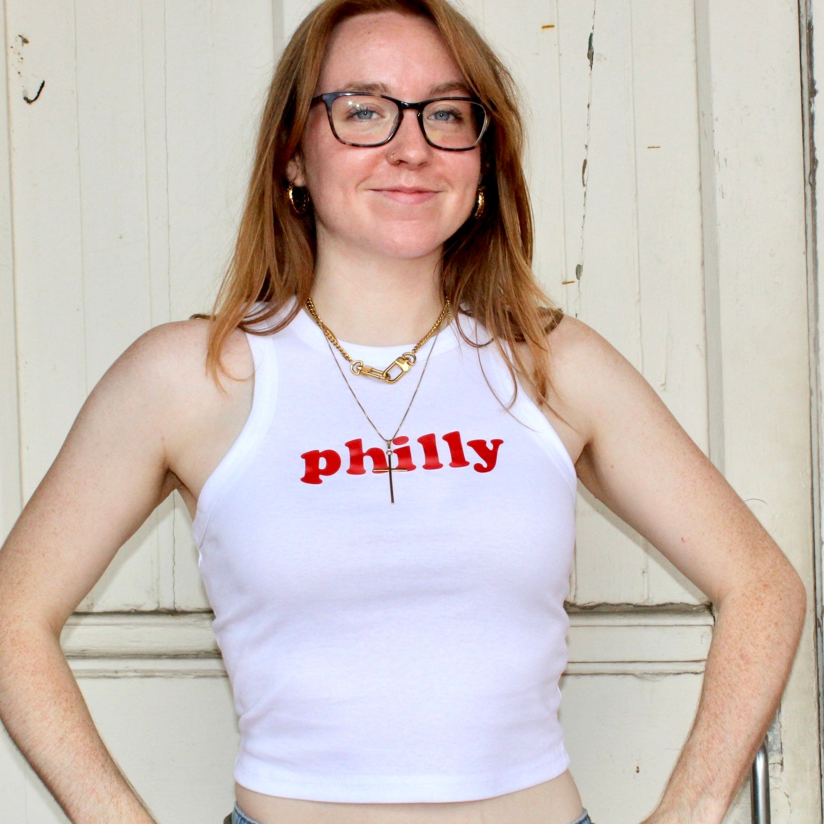 Philly Women's Micro Rib Racer Tank