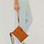 Veda Woven Crossbody Clutch