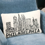 Kramer Drive Philadelphia Skyline Hook Pillow