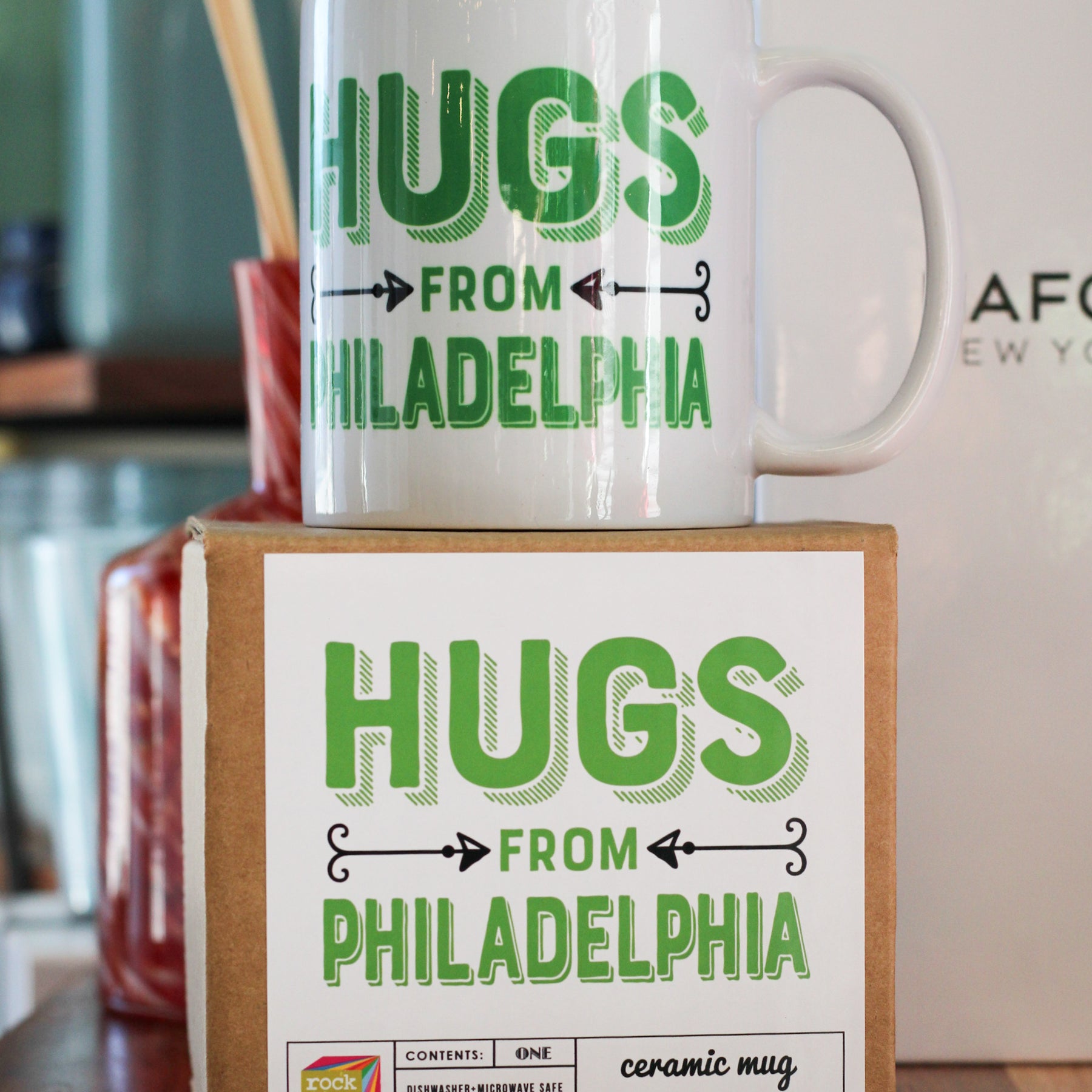 Hugs From Philly Mug