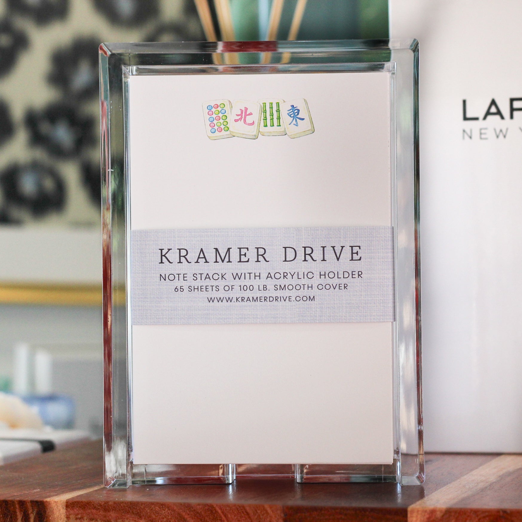 Mahjong Tile Note Stack Main image