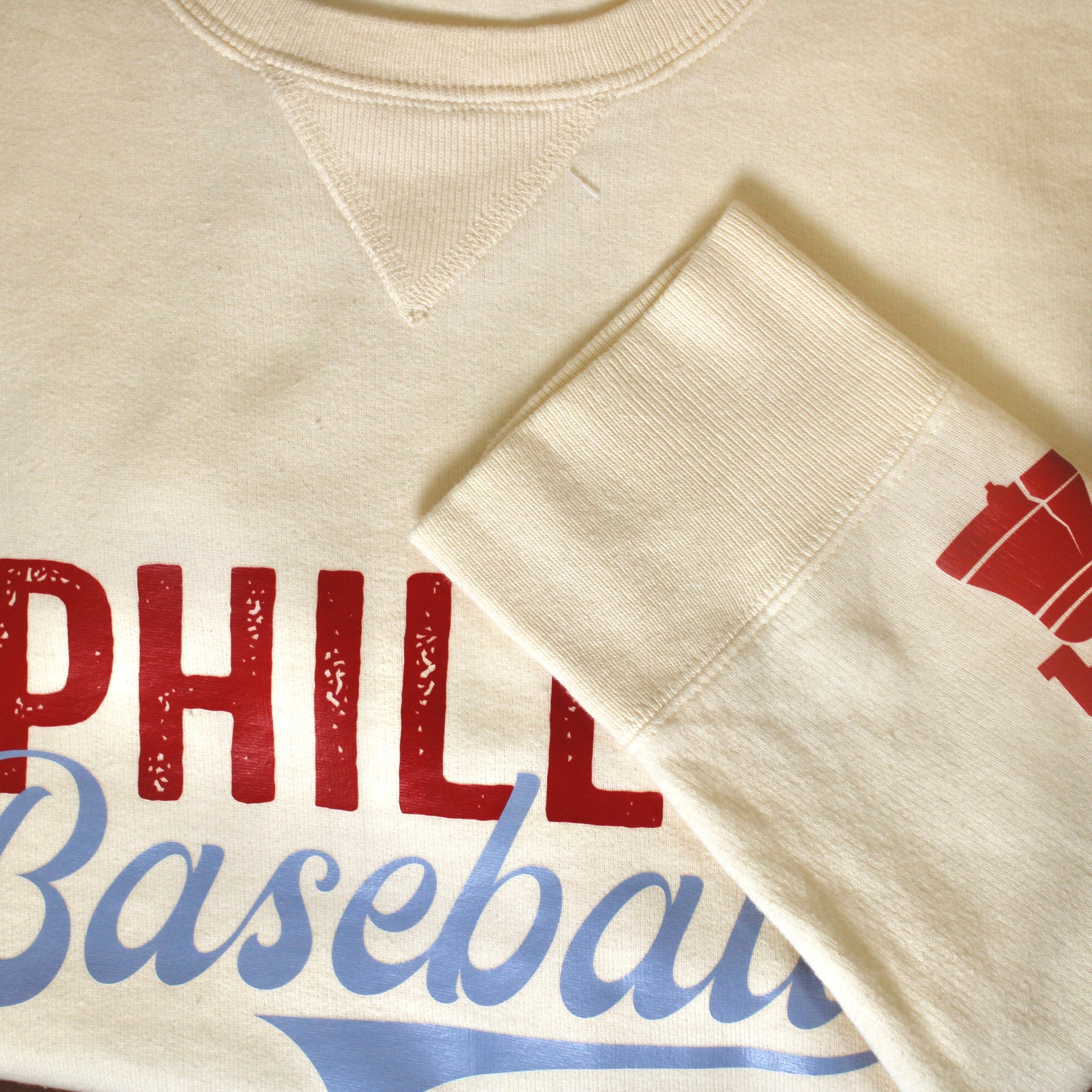 Philly Baseball Garment Dyed Crewneck