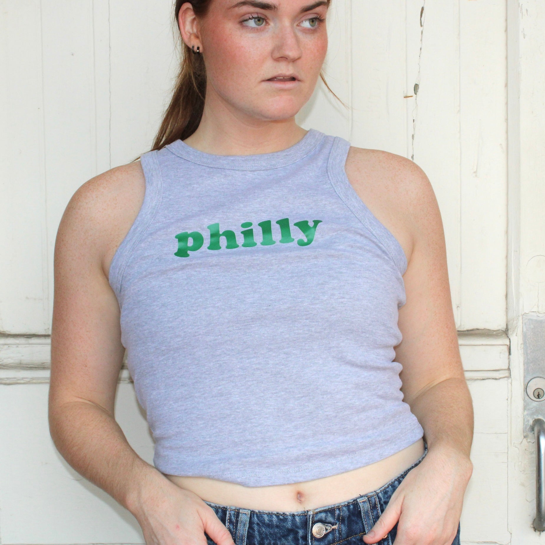 Philly Women's Micro Rib Racer Tank