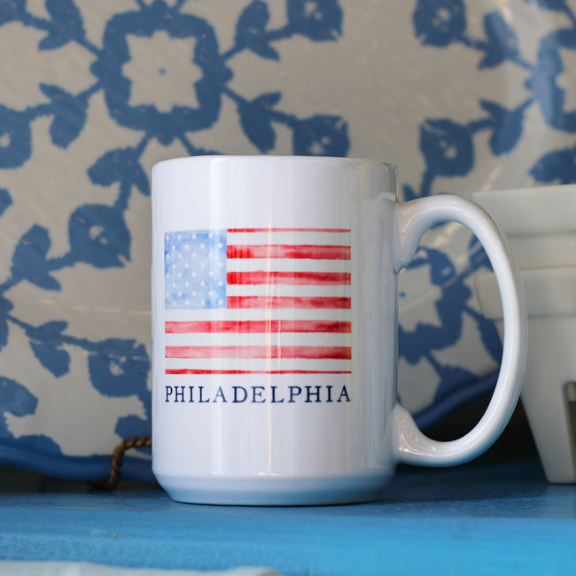 Philadelphia Flag Mug Main image