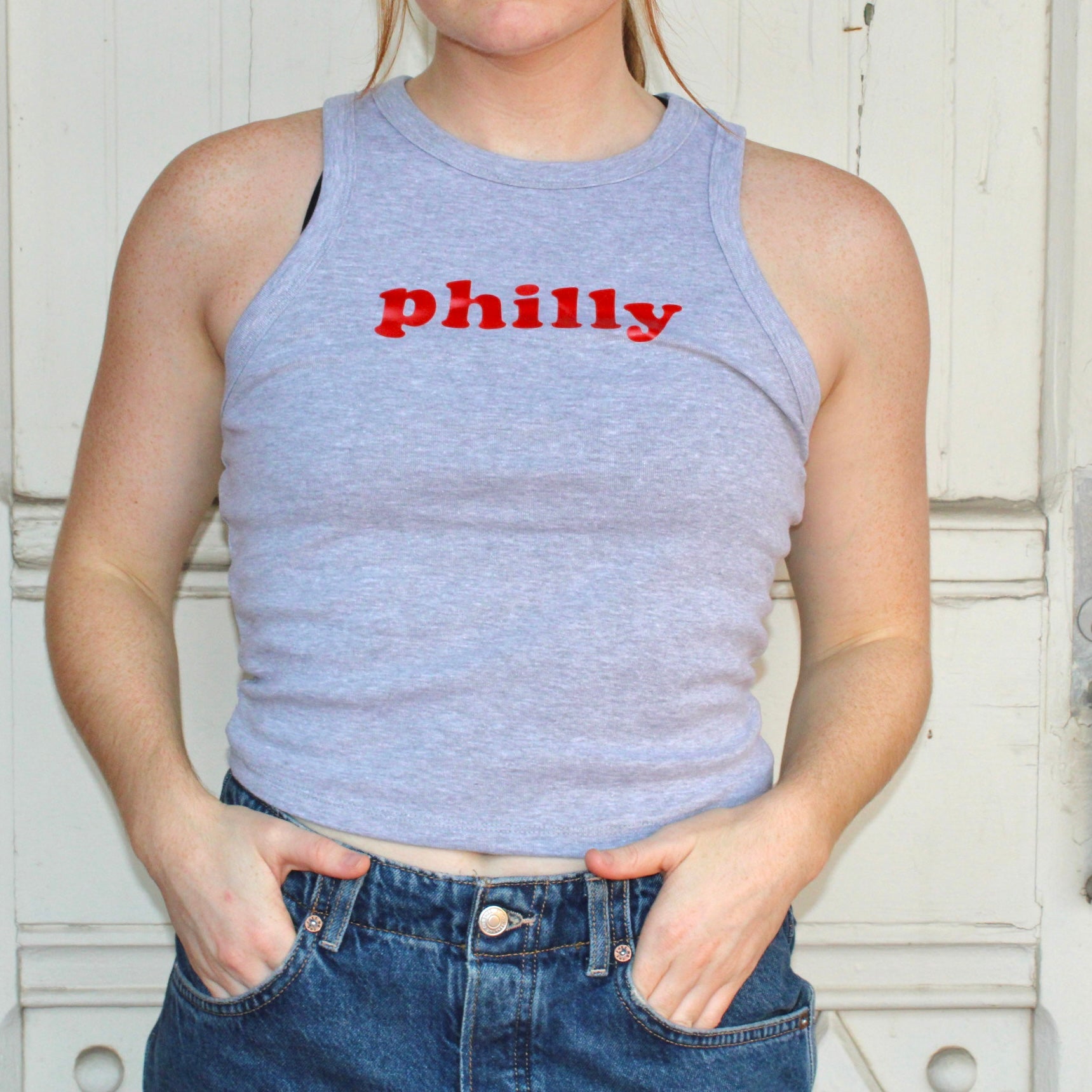 Philly Women's Micro Rib Racer Tank