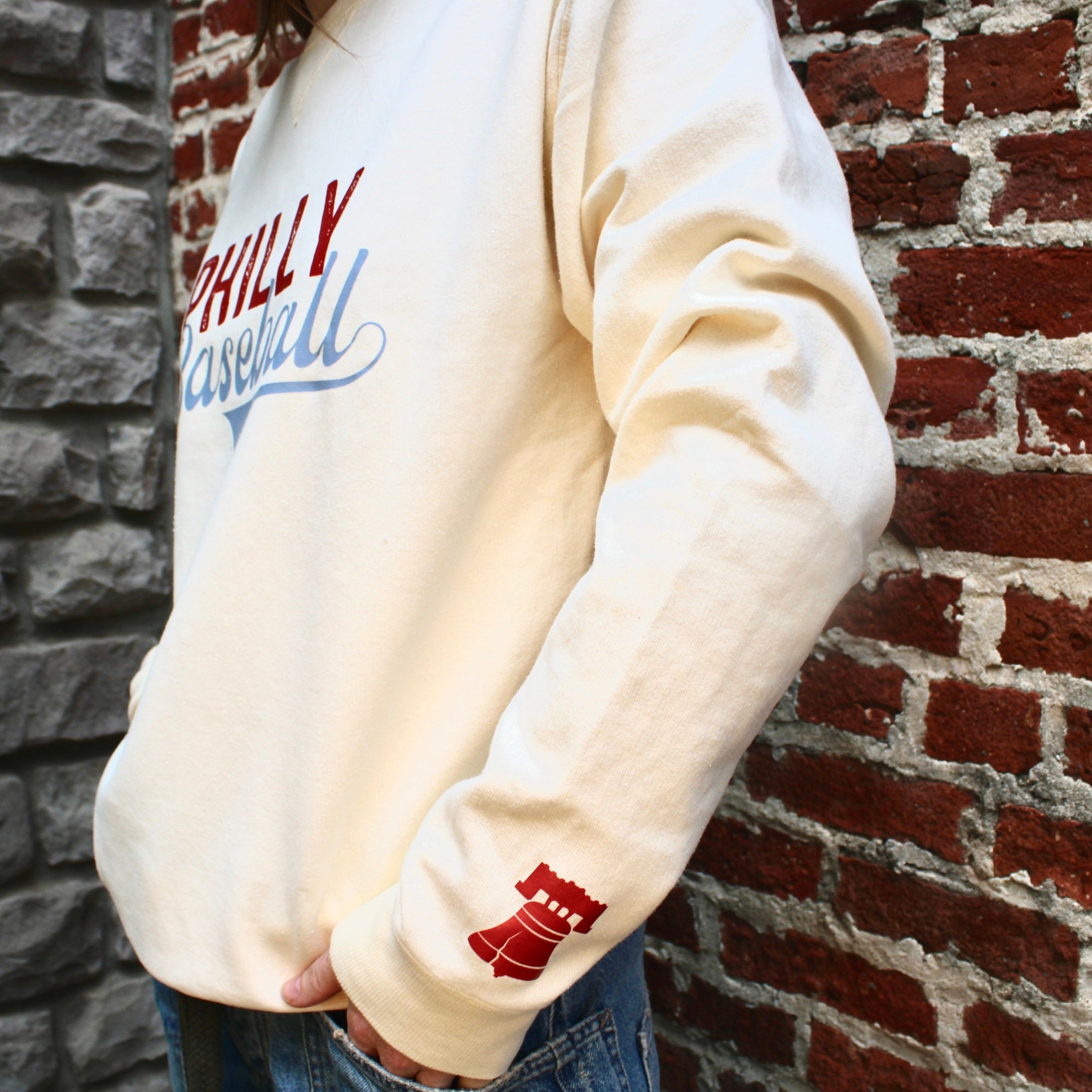 Philly Baseball Garment Dyed Crewneck