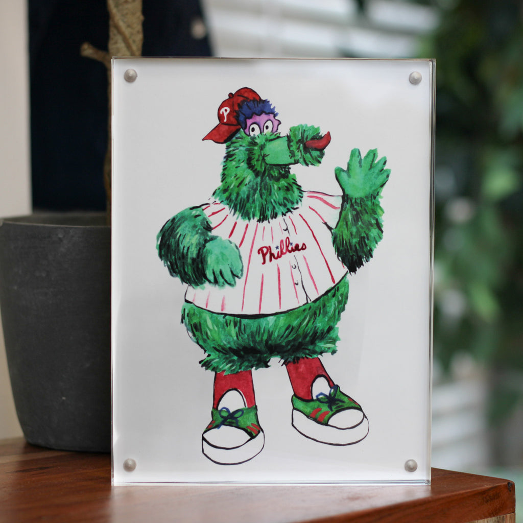Philly Phanatic Watercolor 6x8 Acrylic Art Block