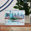Philadelphia Watercolor Skyline 6x8 Acrylic Block Art