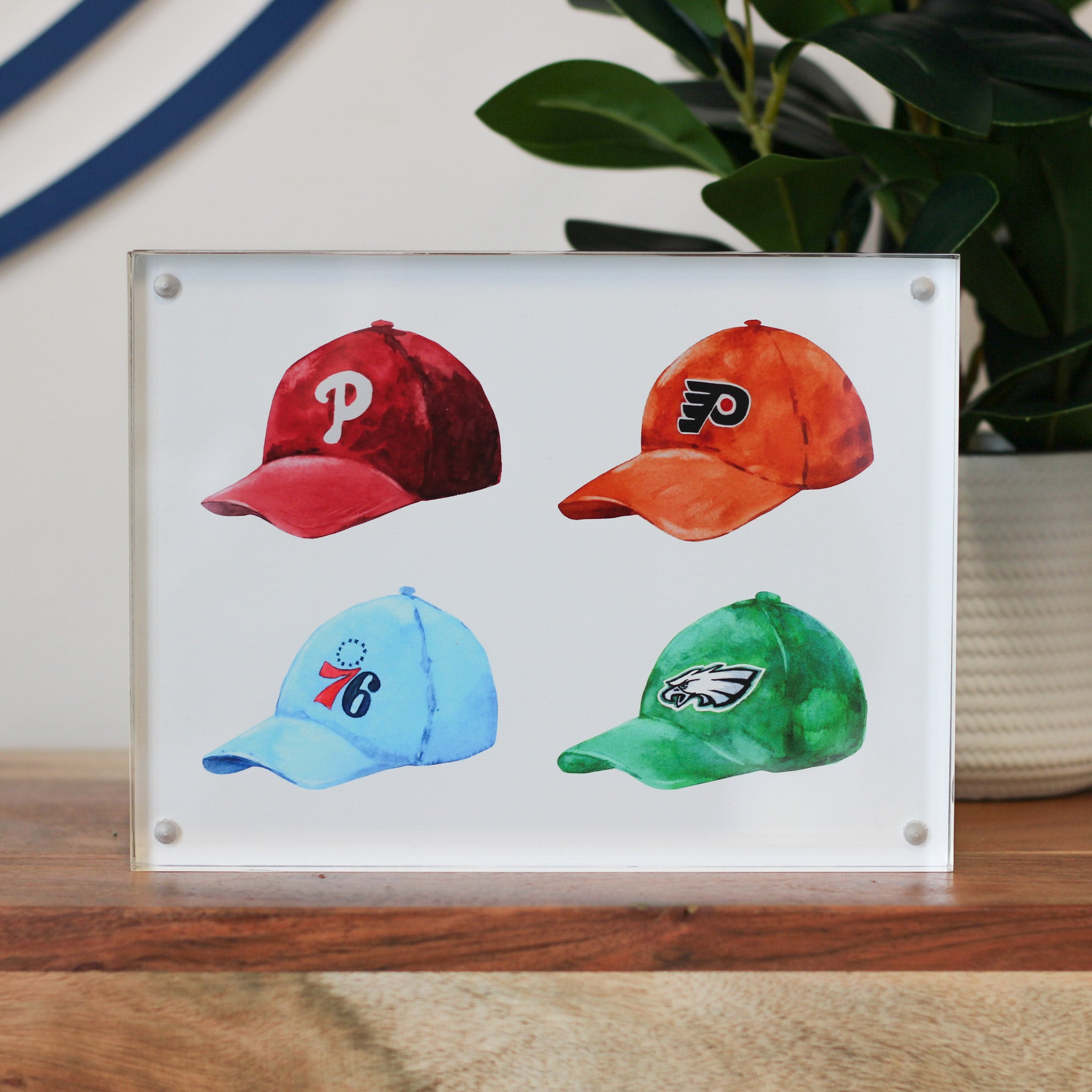 Philadelphia Phan 6x8 Acrylic Art Block Main image