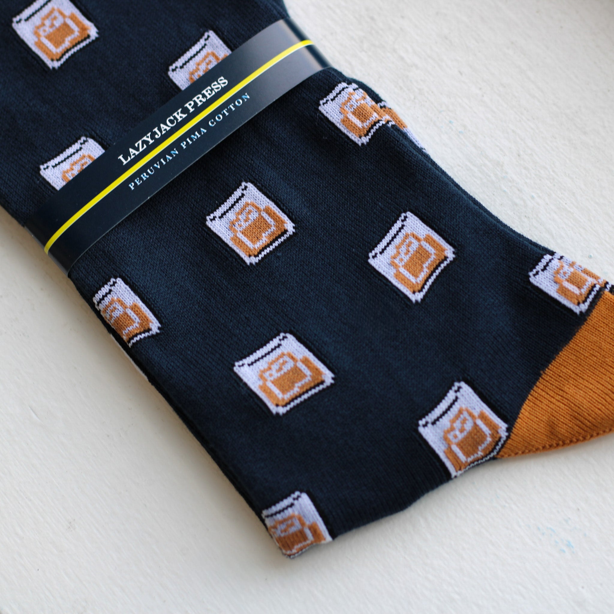 Lazyjack Press Socks