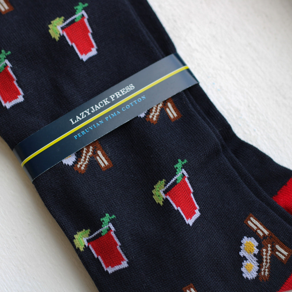 Lazyjack Press Socks