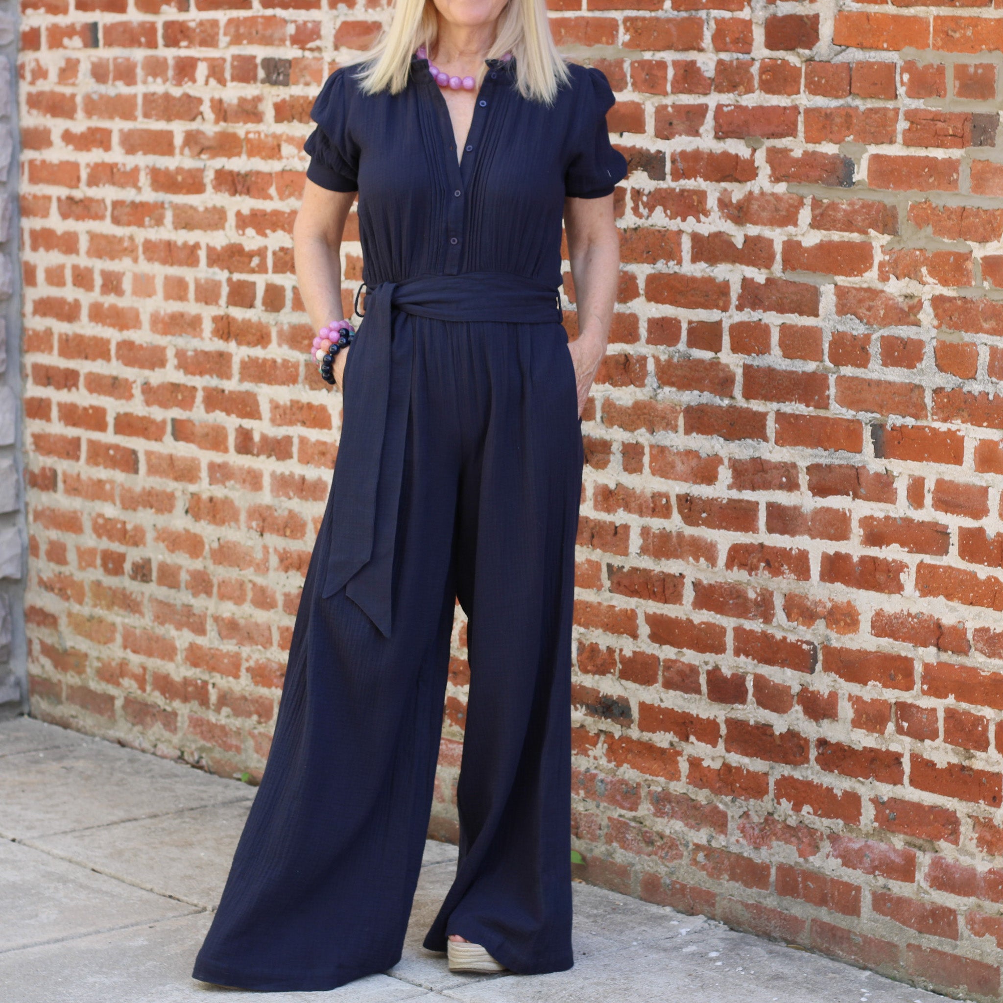 Celeste Gauze Jumpsuit Secondary image