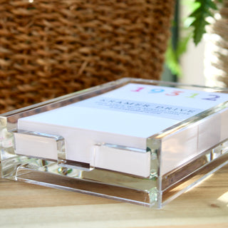 Kramer Drive Rainbow Zip Code Note Stack