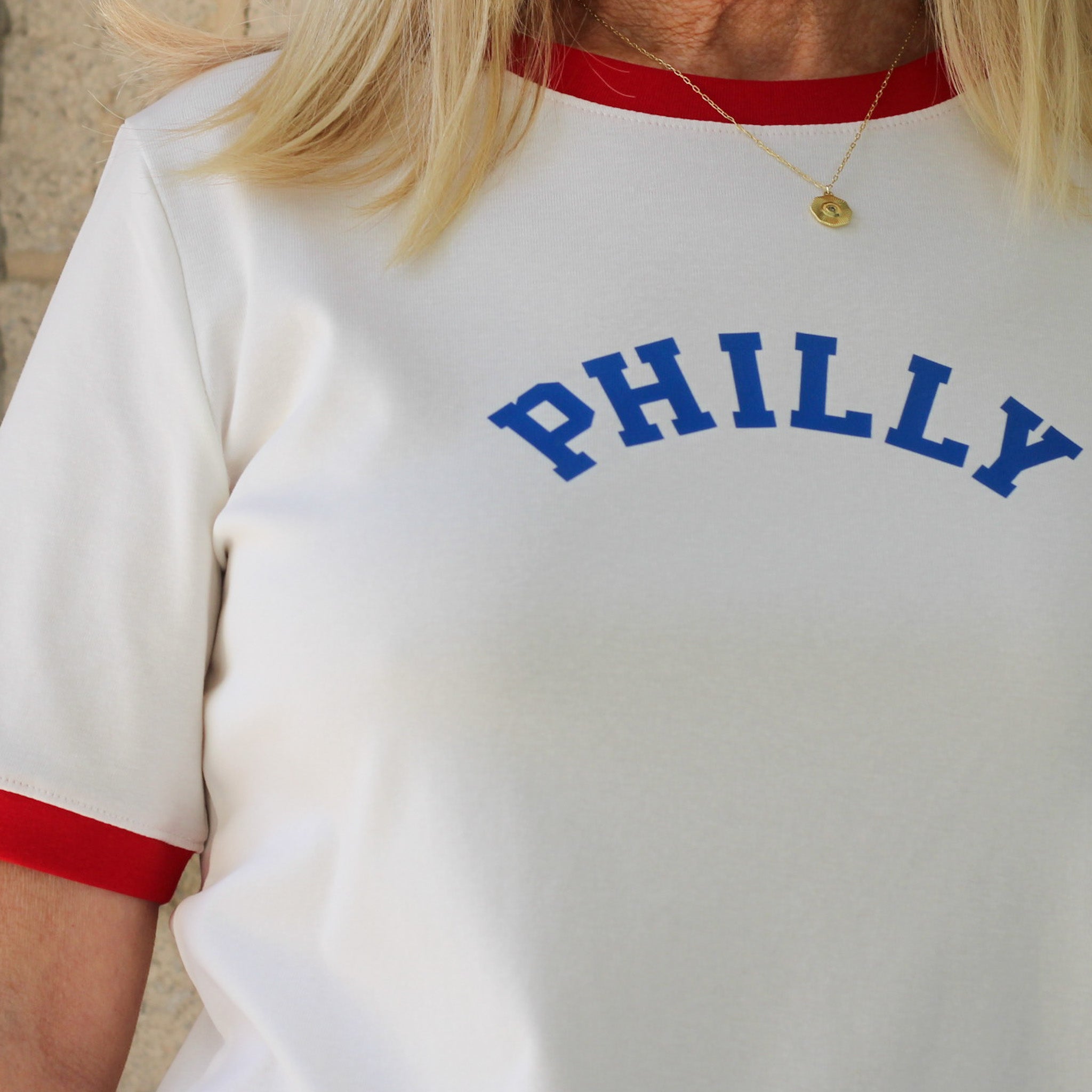 Philly Classic Contrast Trim Tee